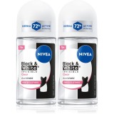 NIVEA Black &amp; White Invisible Clear set pentru corp