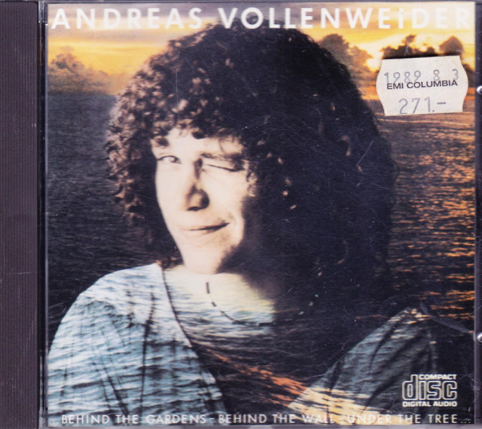 CD: Andreas Vollenweider - Behind the Gardens-Behind the Wall-Under the Tree