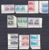ROMANIA 1972 LP 817 UZUALE ( II) MONUMENTE PERECHE SERII MNH, Nestampilat