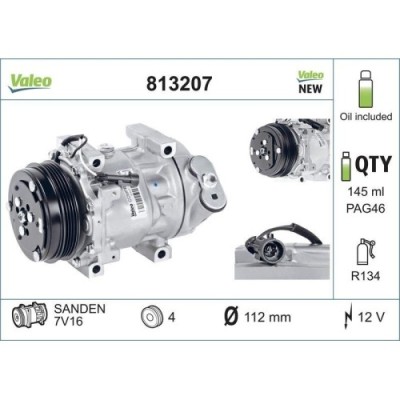 Valeo Compresor, climatizare Valeo Core-Flex foto