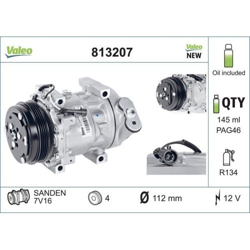 Valeo Compresor, climatizare Valeo Core-Flex
