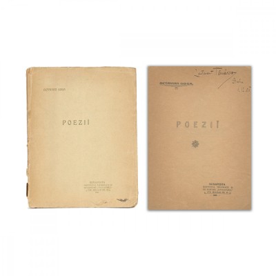 Octavian Goga, Poezii, 1905, prima ediție foto