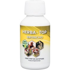 Tratament si prevenție tuse, horcăit la cabaline, bovine, ovine, caprine, porcine, păsări și iepuri Herba-Top Broncho 100 ml