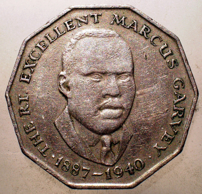 1.587 JAMAICA MARCUS GARVEY 50 CENTS 1975