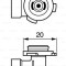 BOSCH 1 987 302 083 Pure Light WS Bec, proiector ceata