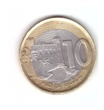 Moneda Maroc 10 dirhams 2011, stare buna, curata, Africa, Cupru-Nichel