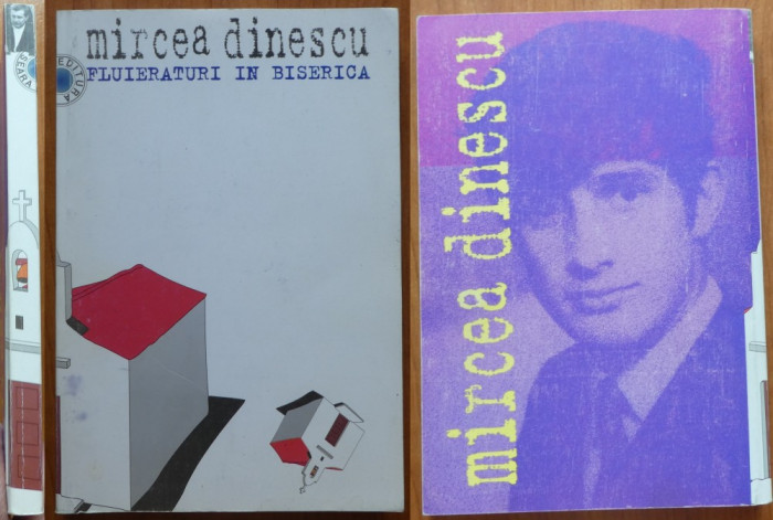 Mircea Dinescu, Fluieraturi in biserica, 1998, cu autograf