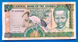 GAMBIA 10 DALASIS 1996 STARE FOARTE BUNA, Europa, Argint