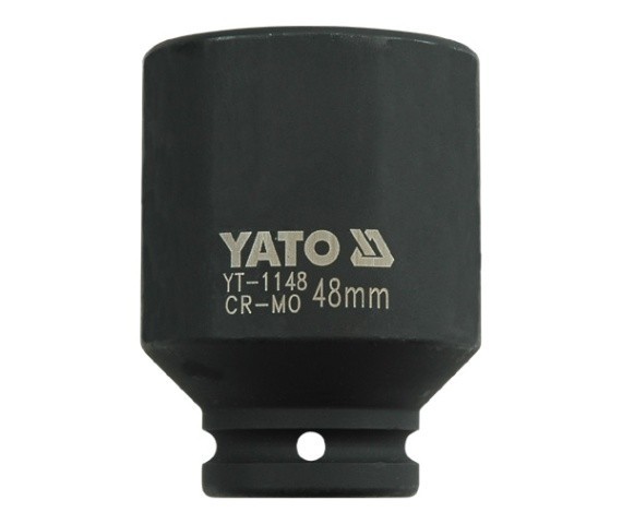 Cheie tubulara hexagonala de impact adanca 3/4 de 48 mm YATO