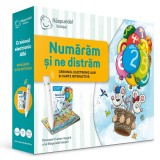 Carte interactiva si creion, Raspundel Istetel, Numaram si ne distram