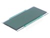 Afisaj LCD DISPLAY ELEKTRONIK 7 segmente STN, 4.5 digiti, cod DE 160-RS-20/7,5/M, dimensiune fereastra 87.5x31.7mm