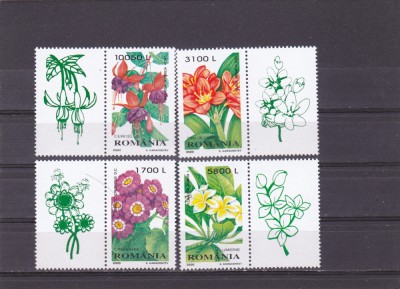 Romania 2000, LP 1510a, PLANTE DE APARTAMENT CU VINIETA, MNH! foto