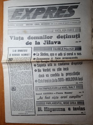 expres 28 ianuarie-3 februarie 1992- sergiu nicolaescu foto