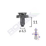 CLIPS FIXARE PENTRU TOYOTA 6.5X11MM NEGRU SET 10 BUC 62438