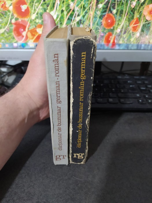 Dicționar German Rom&acirc;n Rom&acirc;n German, 2 vol., Mihail isbășescu București 1967 173