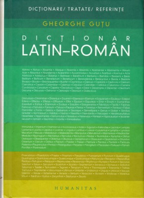 Dictionar Latin - Roman foto