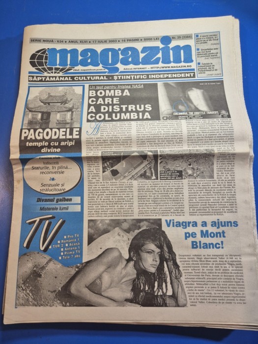 ziarul magazin 17 iulie 2003