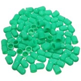Cumpara ieftin Set 100 capace din plastic universale pentru valva - Verde