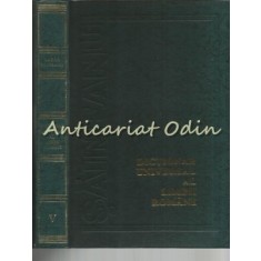 Dictionar Universal Al Limbii Romane. Vocabular General (S-Z) -V- Lazar Saineanu