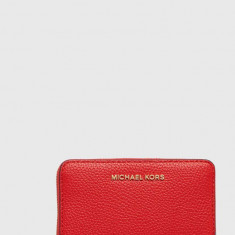 MICHAEL Michael Kors portofel de piele femei, culoarea rosu