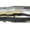 Ornament toba inox universal negru crom
