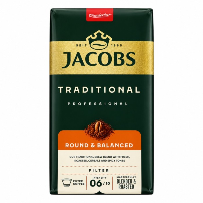 Cafea Macinata Jacobs Caffe Crema Traditional 500g