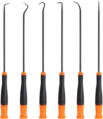 Set 6 surubelnite, carlige lungi pentru extras garnituri de etansare auto, 24 cm lungime foto