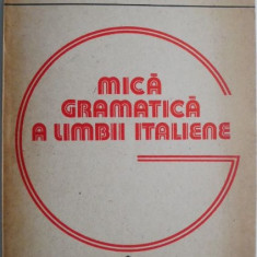 Mica gramatica a limbii italiene – Haritina Gherman, Rodica Sarbu (coperta putin uzata)