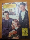 Cinema octombrie 1986-interviu emilia dobrin,stan si bran