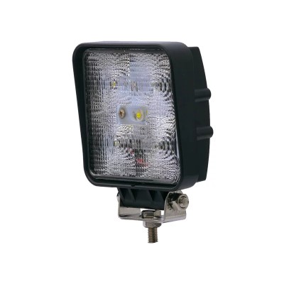 Proiector cu LED din metal patrat 15W 10/30V Kamar Garage AutoRide foto