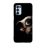 Husa compatibila cu Oppo Find X5 Pro, Viceversa, model Dobby Harry Potter, Silicon, TPU, Transparent, Carcasa