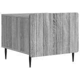 vidaXL Masă de cafea Sonoma gri 49 x 50 x 42 cm Lemn prelucrat 894511