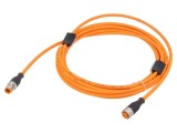 Cablu LUMBERG AUTOMATION RST 4-RKT 4-1006/5M pentru senzori și automatizări, izolație PUR, 5m