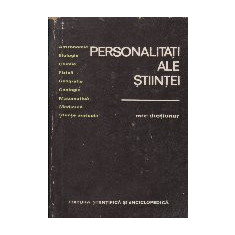 Personalitati ale stiintei - Mic dictionar -