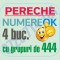 4 Numere PERECHE cu 444 aur gold usoare cartele numar frumos vip cartela platina