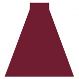 Traversa anti-alunecare RUMBA 1375 o singură culoare cireș, 200 cm