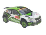 Macheta raliu 2019 Skoda Fabia R5, green/white 1/24