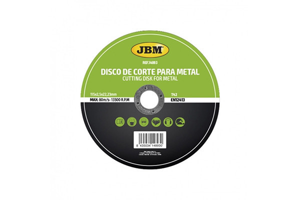 DISC DE TAIERE DEBITARE IN METAL 115 X 2.5 MM T42 JBM 45125