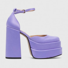 Steve Madden pumps Charlize culoarea violet, cu toc drept, SM11002138