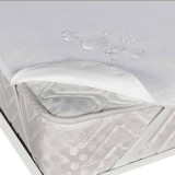 Protectie pat din frotir bumbac 100% impermeabila pentru saltea - 140x200