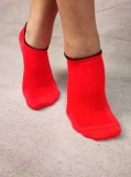 STK447-521 Sosete scurte din bumbac ultrasox model cu striatii