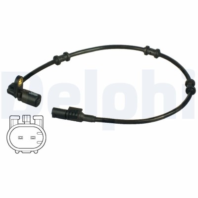 DELPHI SS20338 senzor,turatie roata foto