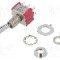Intrerupator basculant, 2 pozitii, mod comutare ON-ON, DPDT, C&amp;K - 7201P3YZQE