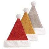 Christmas Santa Hat - Metallic