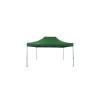 Cort pavilion pliabil 3x4.5m verde, cadru metalic, prelat&Auml; impermeabil&Auml;, pentru curte, gr&Auml;din&Auml;, evenimente