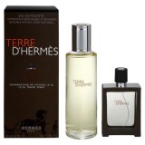 Cumpara ieftin Terre d`Hermes, Barbati, Set: Apa de toaleta 125 ml refill, Apa de toaleta 30 ml