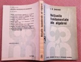 Notiunile fundamentale ale algebrei / I. R. Safarevici