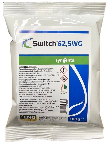 Switch 62.5 WG, Fungicid, 100 gr