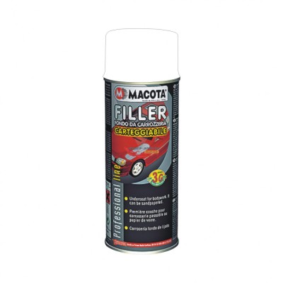 Filler Spray Auto Alb Mat Macota 400ml. foto