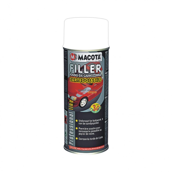 Filler Spray Auto Alb Mat Macota 400ml.